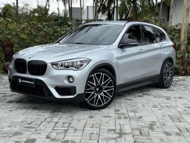 BMW X1 S20I ACTIVEFLEX - Prata - 2018/2019