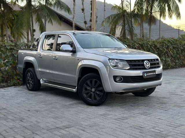 Volkswagen Amarok CD 4X4 HIGH - Prata - 2012/2012