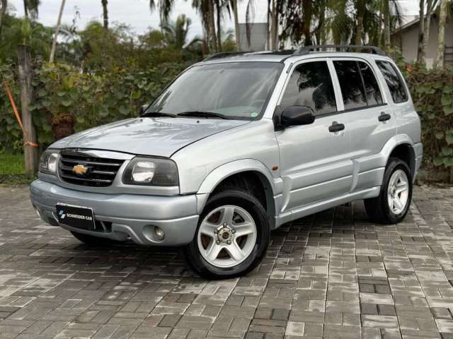 Chevrolet Tracker 2.0 16v 128cv MPFI 4x4 5p  - Prata - 2008/2009