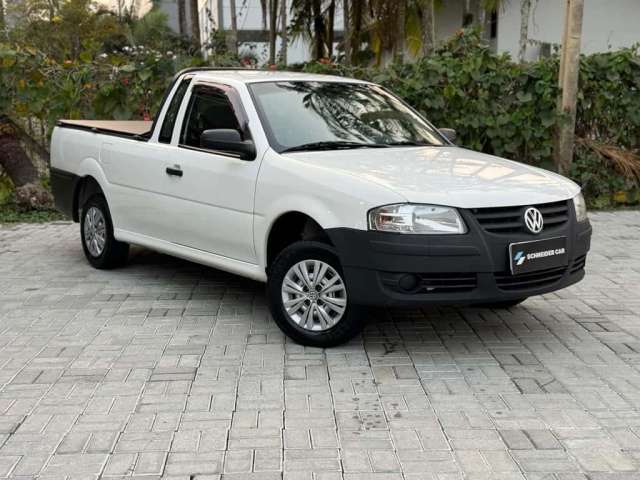 Volkswagen Saveiro 1.6Mi City Total Flex 8V - Branca - 2009/2009