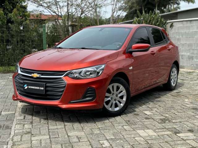 Chevrolet Onix HATCH LT 3 1.0 12V Flex 5p Mec. - Laranja - 2019/2020