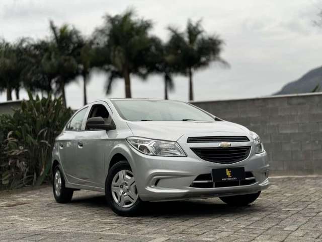 Chevrolet Onix HATCH LS 1.0 8V FlexPower 5p Mec. - Prata - 2016/2016