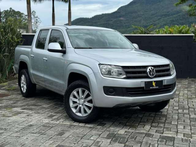 Volkswagen Amarok S CD 2.0 16V TDI 4x4 Diesel - Prata - 2013/2013