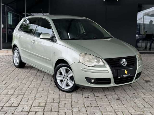 Volkswagen Polo 1.6 Mi/S.Ouro 1.6 Mi Tot.Flex 8V 5p  - Bege - 2007/2007