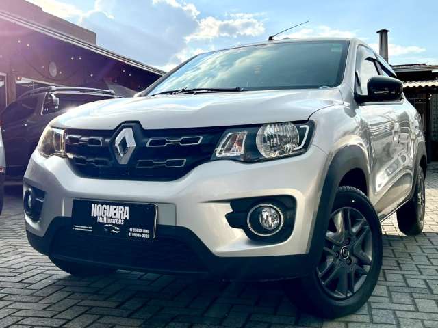 kwid completo com baixa quilometragem 