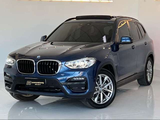 BMW X3 /  XDRIVE30E - Azul - 2021/2021