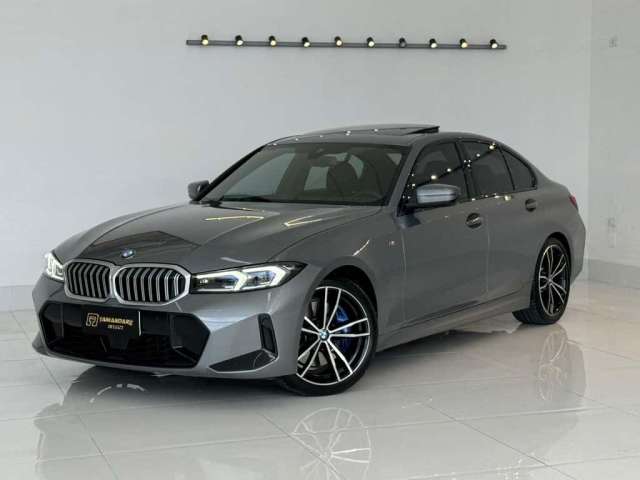 BMW 320i 2.0 TB M Sport A.Flex/M.Sport 4p  - Cinza - 2022/2023