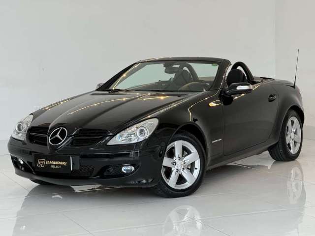 Mercedes-Benz Slk 200 Kompressor 16V/ 200 CGI 16V  - Preta - 2007/2008