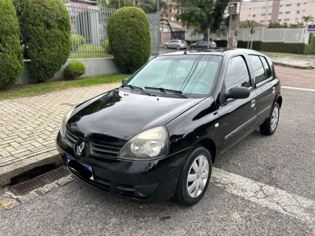 20.900,00 / CLIO CAMPUS 1.0 2010 PRETO COMPLETO 