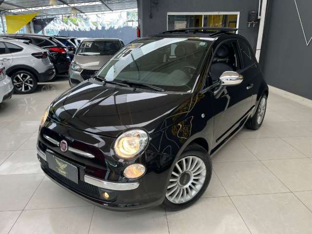 FIAT 500 1.4 LOUNGE 16V GASOLINA 2P AUTOMATIZADO 2010 NOVO