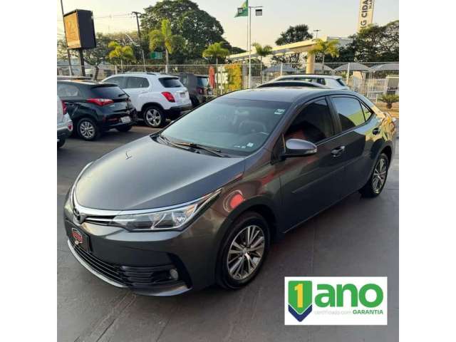 Toyota Corolla GLI aut 2018 - Cinza - 2017/2018