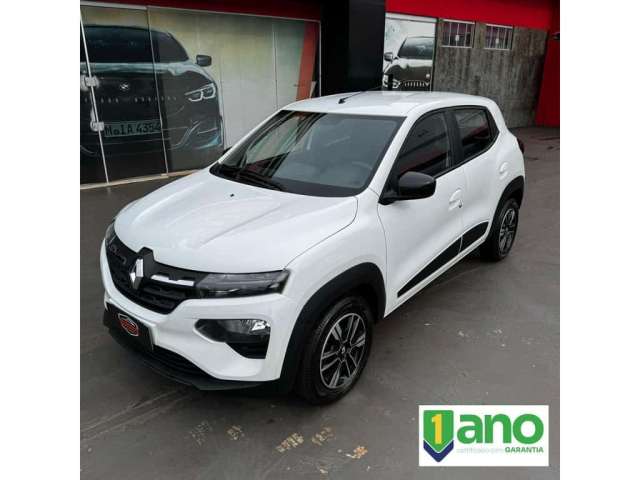 Renault Kwid Intense 1.0 Flex 2024 - Branca - 2023/2024