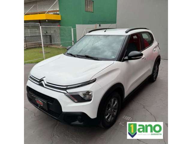 Citroën C3 Feel Feel 1.0 Flex 2023 - Branca - 2022/2023