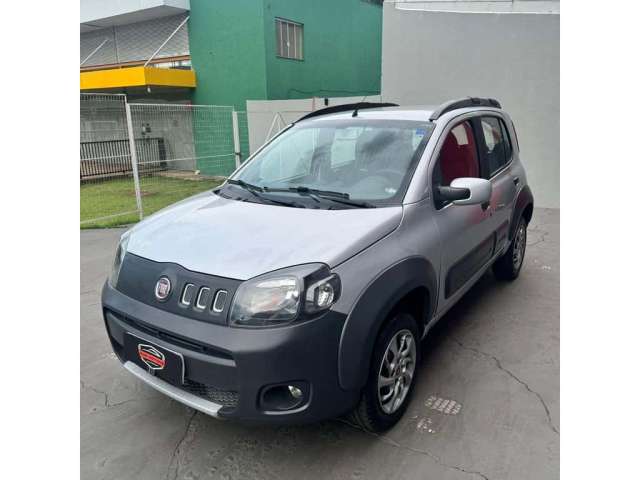 Fiat Uno WAY 1.0 2011 - Prata - 2010/2011