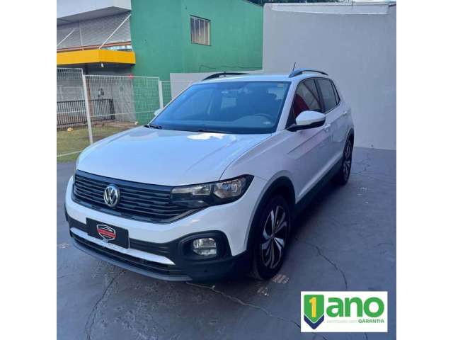 Volkswagen T-Cross 200 TSI 1.0  Flex aut 2021 - Branca - 2021/2021