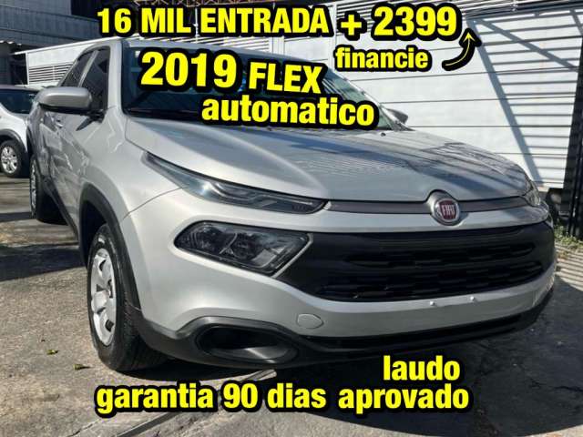 fiat toro endurance 1.8 automatica prata 2019 flex 