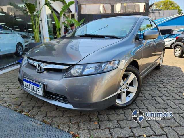 HONDA CIVIC 1.8 LXS 16V FLEX 4P AUTOMÁTICO