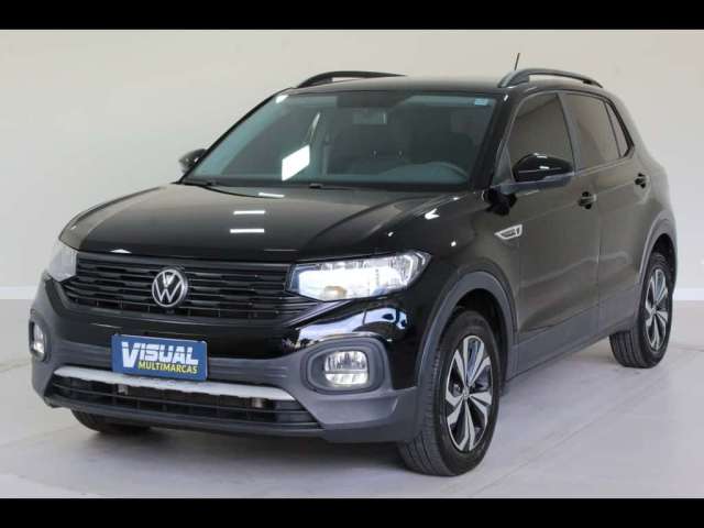 VOLKSWAGEN T-CROSS SENSE 1.0 200 TSI FLEX AUTOMÁTICO 6M - 2022 - PRETO