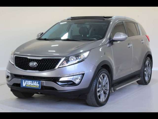 KIA SPORTAGE EX2 2.0 FLEX AUTOMÁTICO 6M - 2015 - PRATA