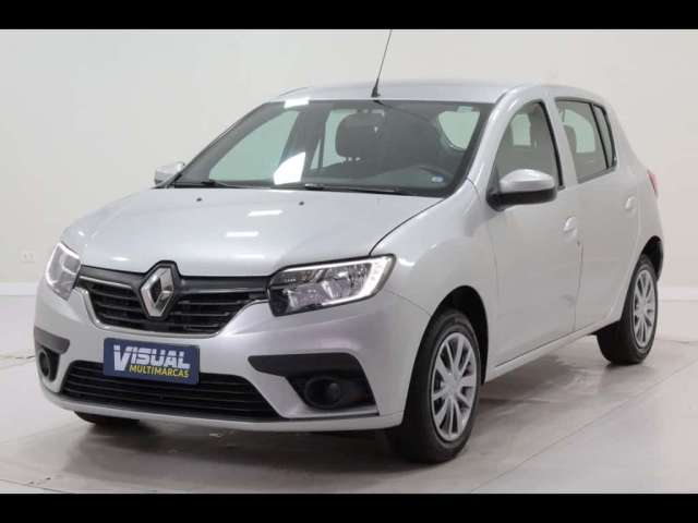 RENAULT SANDERO ZEN 1.0 FLEX MANUAL - 2021 - PRATA