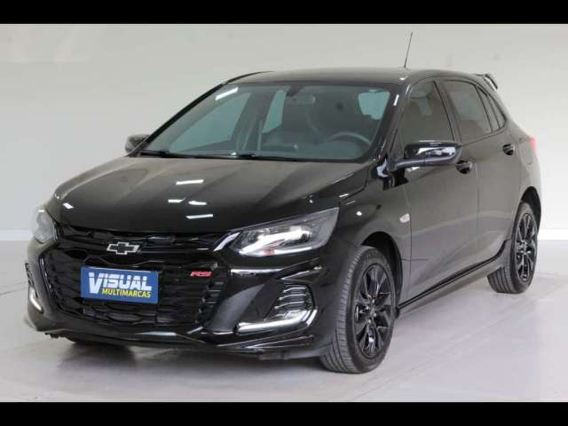 CHEVROLET ONIX RS 1.0 TURBO FLEX AUTOMÁTICO 6M - 2023 - PRETO