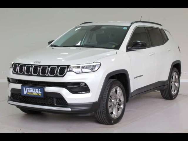 JEEP COMPASS LONGITUDE ( DARK PACK ) 1.3 TURBO T270 FLEX AUTOMÁTICO 6M - 2023 - BRANCO