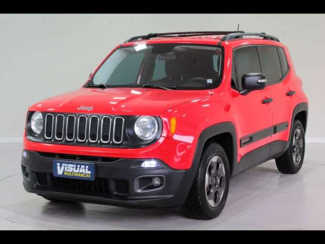 JEEP RENEGADE SPORT 1.8 FLEX AUTOMÁTICO 6M - 2016 - VERMELHO