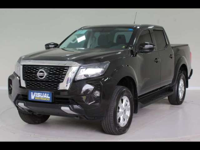 NISSAN FRONTIER SE 2.3 TURBO DIESEL CD 4X4 AUTOMÁTICO 7M - 2023 - PRETO