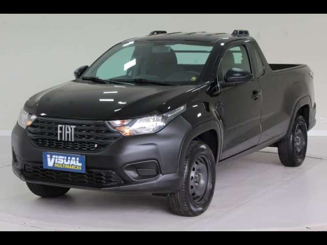 FIAT STRADA ENDURANCE 1.4 FLEX CS MANUAL - 2023 - PRETO