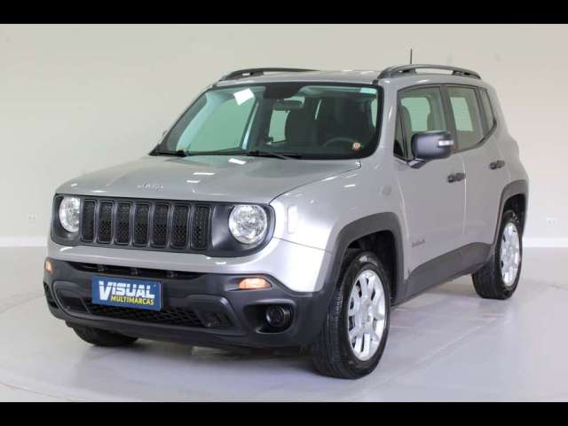 JEEP RENEGADE SPORT 1.8 FLEX AUTOMÁTICO 6M - 2021 - PRATA