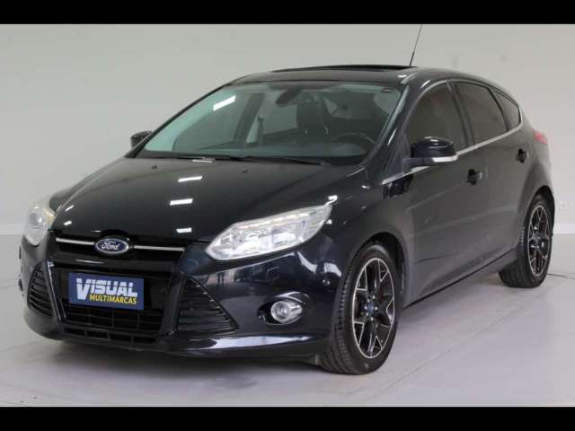 FORD FOCUS TITANIUM PLUS 2.0 FLEX AUTOMATIZADO 6M - 2014 - PRETO