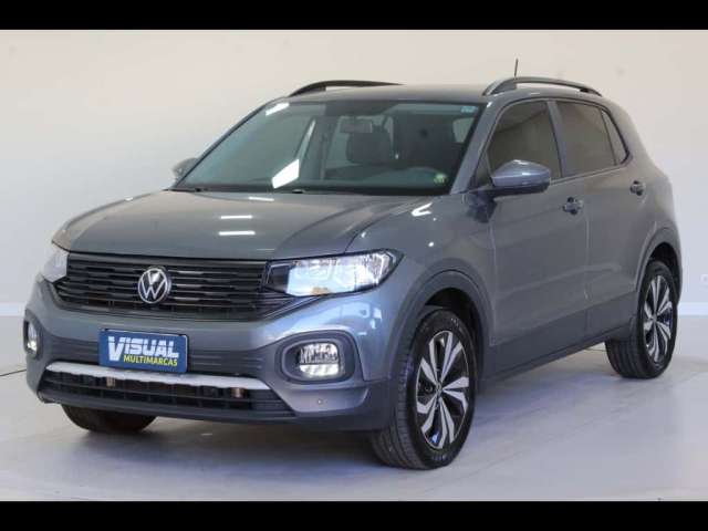 VOLKSWAGEN T-CROSS 1.0 200 TSI FLEX AUTOMÁTICO 6M - 2022 - CINZA