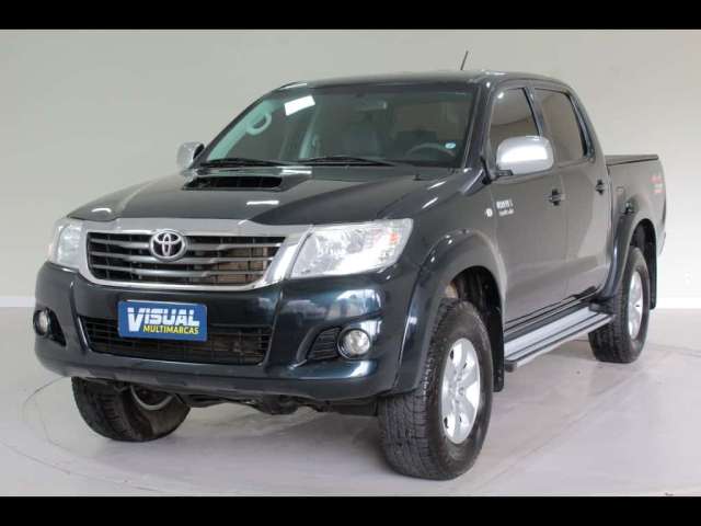 TOYOTA HILUX 3.0 SR 4X4 CD TURBO DIESEL AUTOMÁTICO 5M - 2015 - PRETO