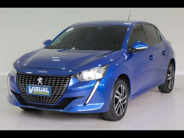 PEUGEOT 208 ALLURE 1.6 FLEX AUTOMÁTICO 6M - 2022 - AZUL