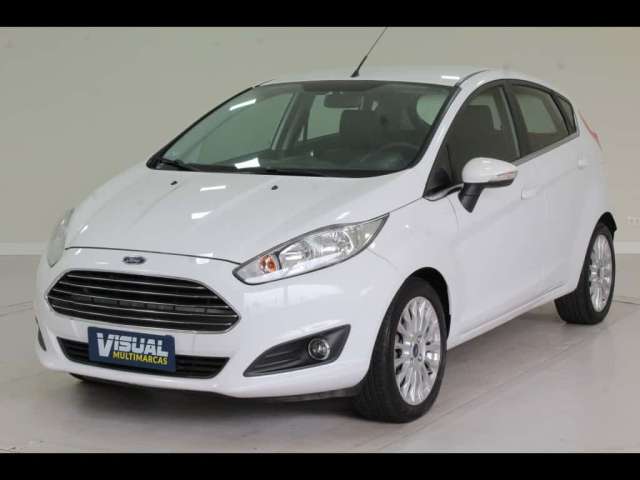 FORD NEW FIESTA TITANIUM 1.6 FLEX AUTOMÁTIZADO - 2017 - BRANCO