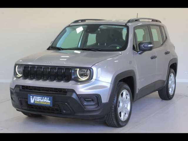 JEEP RENEGADE SPORT 1.3 T270 FLEX AUTOMÁTICO 6M - 2022 - PRATA