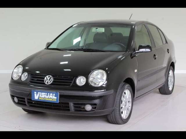 VOLKSWAGEN POLO SEDAN 1.6 FLEX MANUAL - 2006 - PRETO