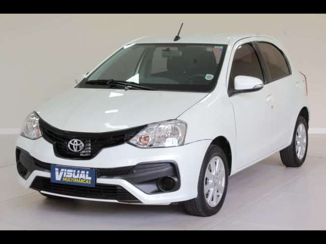 TOYOTA ETIOS X PLUS 1.5  FLEX AUTOMÁTICO - 2019 - BRANCO