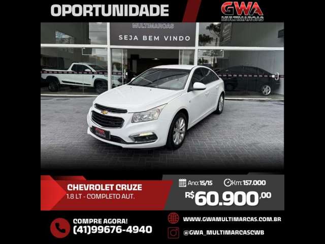 CHEVROLET CRUZE LT 1.8 16V FlexPower 4p Aut.