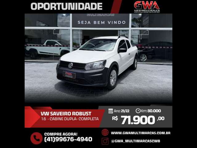 VOLKSWAGEN SAVEIRO Robust 1.6 Total Flex 8V CD