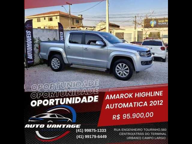 VOLKSWAGEN AMAROK 2.0 HIGHLINE 4X4 CD 16V TURBO INTERCOOLER DIESEL 4P AUT 2012