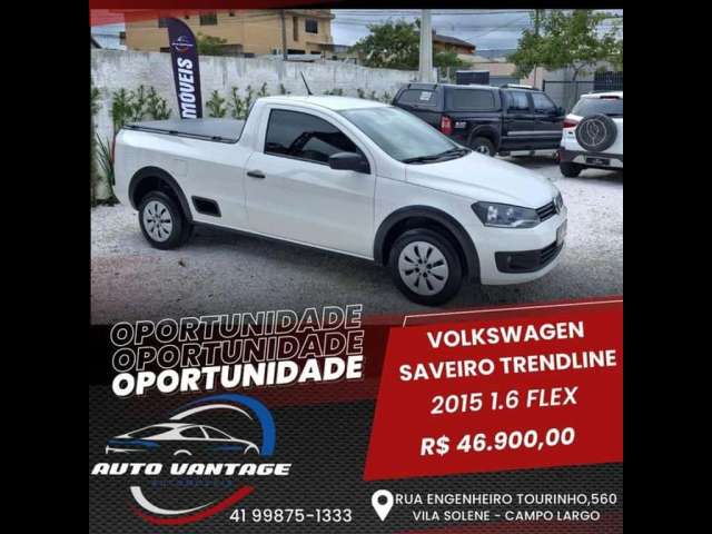 VOLKSWAGEN SAVEIRO TRENDLINE CS 1.6 MSI TOTAL FLEX 2015