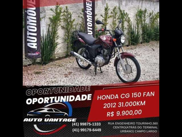 HONDA CG 150 FAN ESI 2012