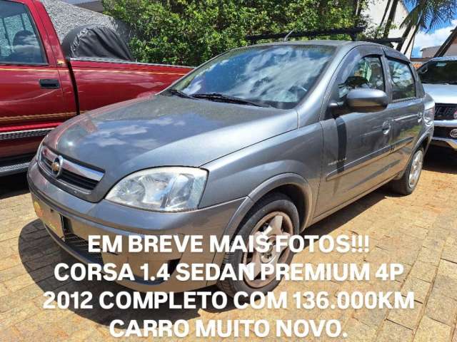 Corsa 1.4 Sedan Premium 4p 2012 completo