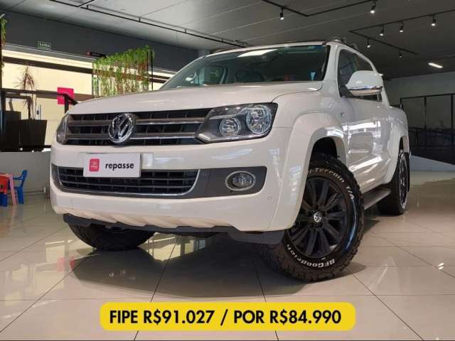 Volkswagen AMAROK 2.0 HIGHLINE 4X4 CD 16V TURBO INTERCOOLER DIESEL 4P AUTOMÁTICO