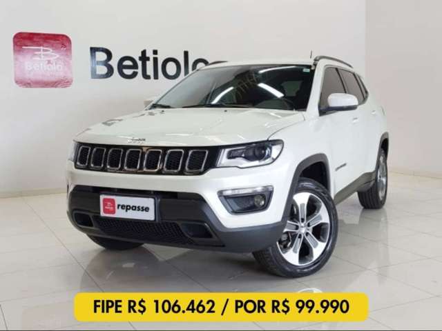 JEEP COMPASS 2.0 16V DIESEL LONGITUDE 4X4 AUTOMÁTICO