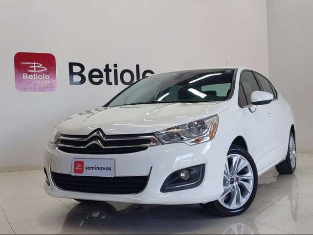 Citroen C4 LOUNGE 2.0 MPFI TENDANCE 16V FLEX 4P MANUAL