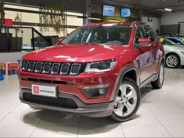 JEEP COMPASS 2.0 16V FLEX LONGITUDE AUTOMÁTICO