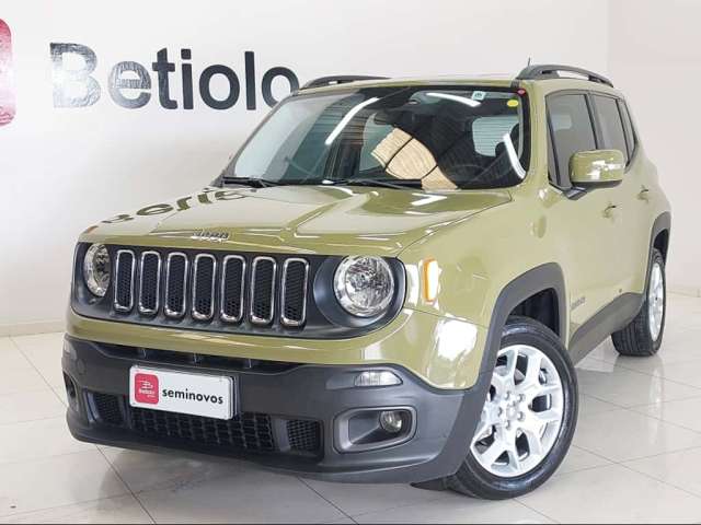 JEEP RENEGADE 1.8 16V FLEX LONGITUDE 4P AUTOMÁTICO