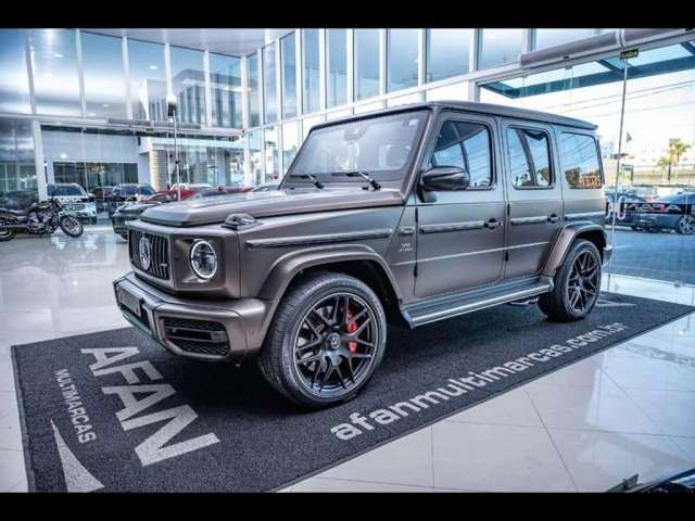 MERCEDES-BENZ AMG G-63 4.0 BI-TB 585CV 4WD C/TETO AUT./2021 (BLINDADO)